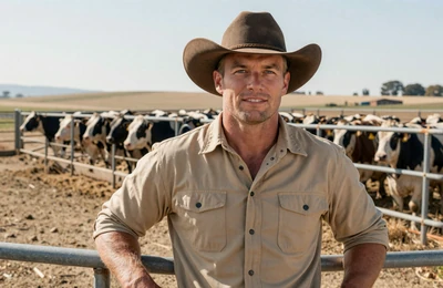 David, 45, California dairy farm operator from Tulare County seeking a serious relationship